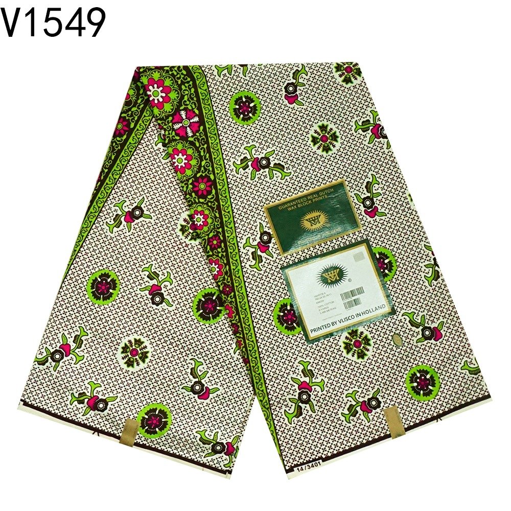 Wax Fabrics 100% Cotton - 6 Yards