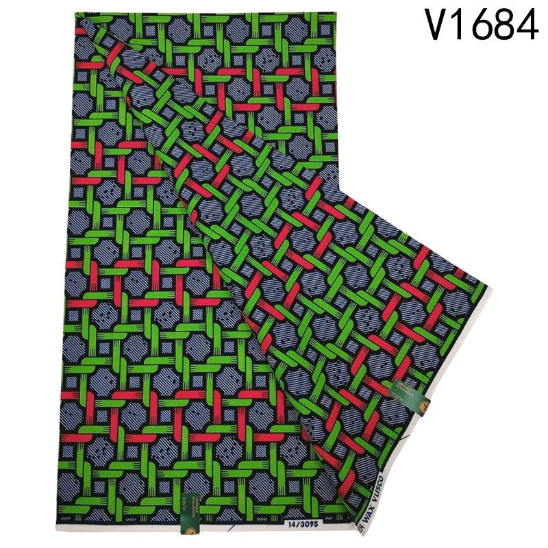 Wax Fabrics 100% Cotton - 6 Yards