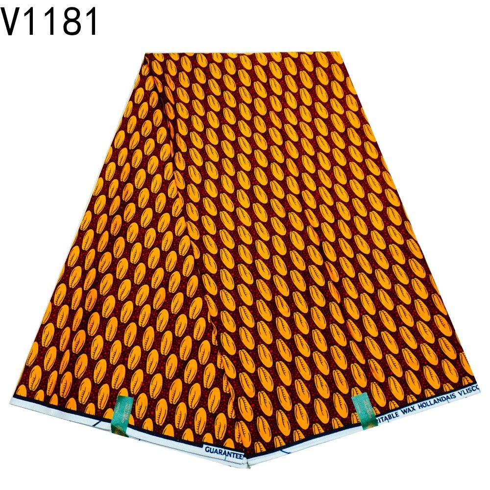 Wax Fabrics 100% Cotton - 6 Yards