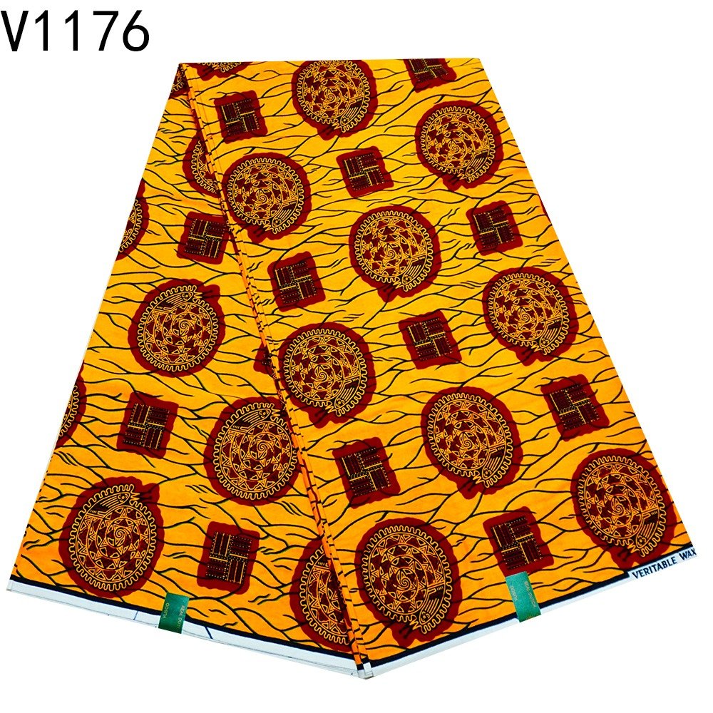 Wax Fabrics 100% Cotton - 6 Yards