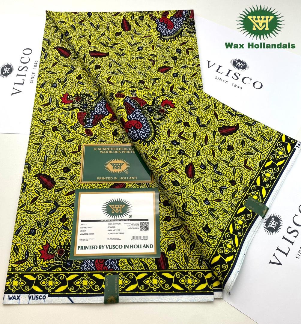 Wax Fabrics 100% Cotton - 6 Yards