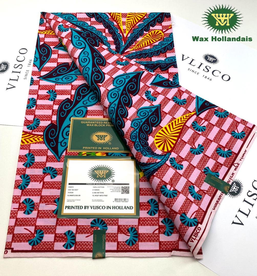 Wax Fabrics 100% Cotton - 6 Yards