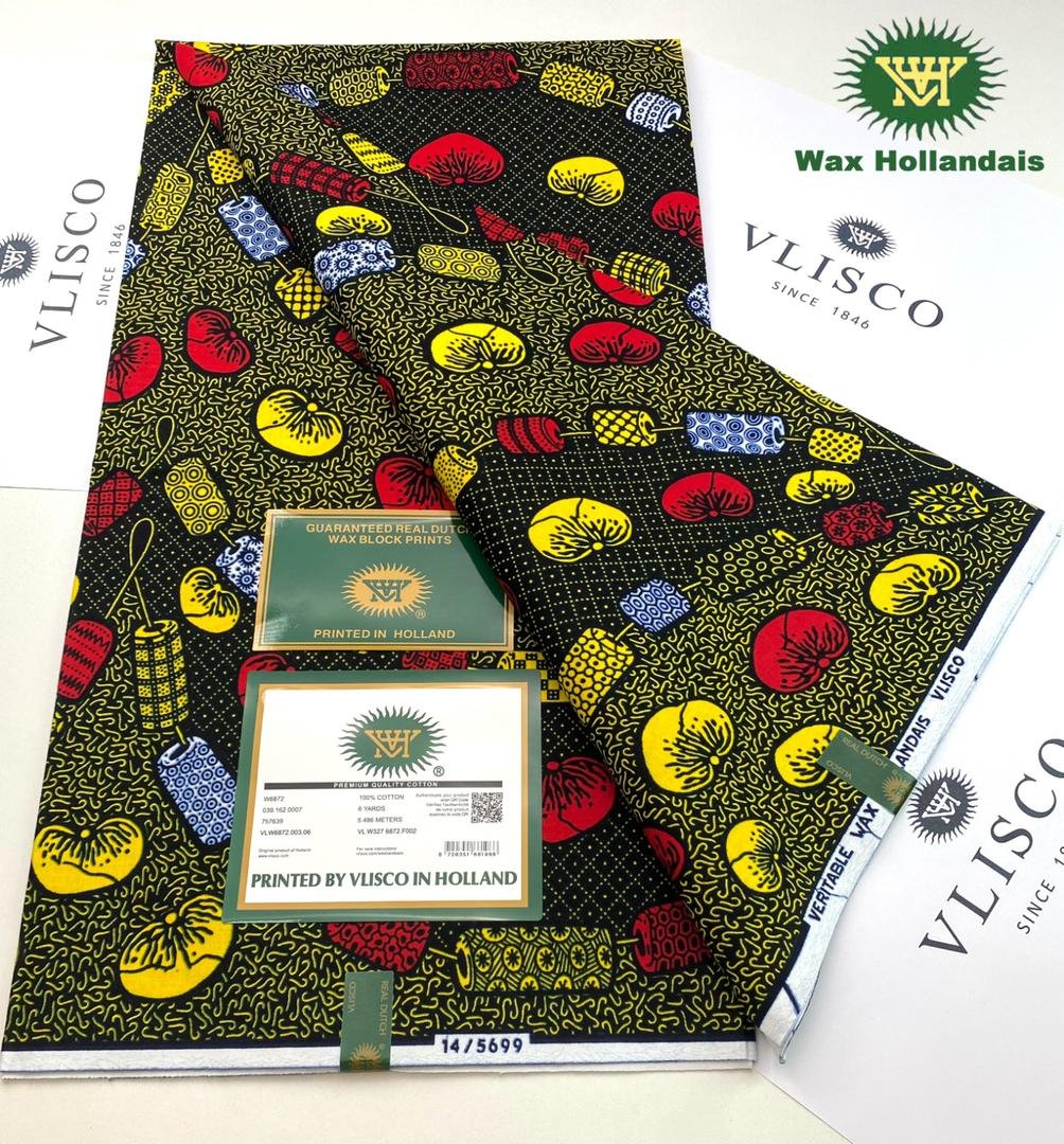 Wax Fabrics 100% Cotton - 6 Yards